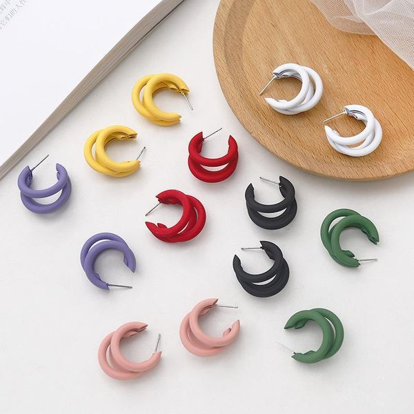 hoop & huggie minimalist colorful layedcircle earrings 2021 simple open metal c shape statement party holiday jewelry1, Golden;silver
hoop & huggie minimalist colorful layedcircle earrings 2021 simple open metal c shape statement party holiday jewelry1, Golden;silver