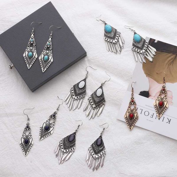 dangle & chandelier ethnic tribal carved tassel dangles earrings geometric bohemian drop for women vintage ear jewelry wholesale, Silver
dangle & chandelier ethnic tribal carved tassel dangles earrings geometric bohemian drop for women vintage ear jewelry wholesale, Silver