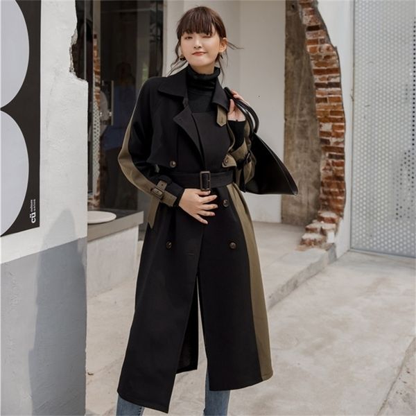 lanmrem mid-length windbreaker autumn female new korean version double-breasted slim thick coat 19b-a373 y201012, Tan;black
lanmrem mid-length windbreaker autumn female new korean version double-breasted slim thick coat 19b-a373 y201012, Tan;black