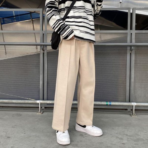 winter thick woolen pants men's fashion casual wide-leg pants men streetwear loose korean style straight trousers mens m-5xl1, Black
winter thick woolen pants men's fashion casual wide-leg pants men streetwear loose korean style straight trousers mens m-5xl1, Black