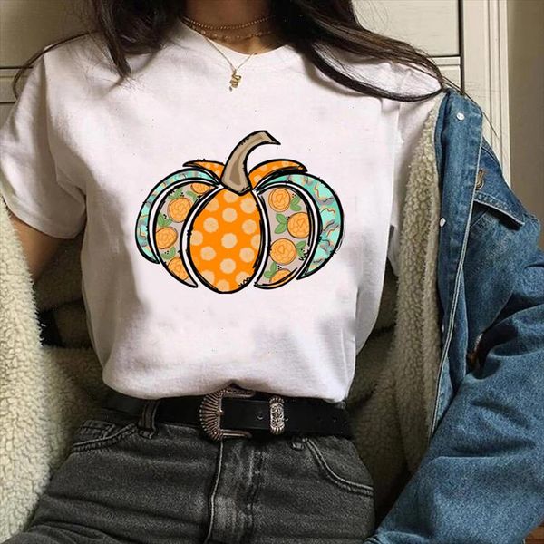 women print clothes trend vintage cute cartoon pumpkin autumn fall halloween lady tees female t shirt womens t shirt, White
women print clothes trend vintage cute cartoon pumpkin autumn fall halloween lady tees female t shirt womens t shirt, White