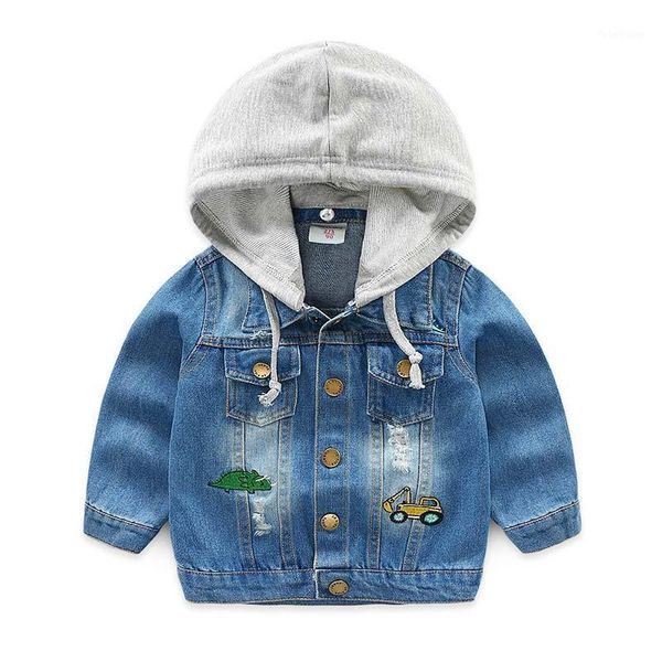 kids boy coat children long sleeve button denim jackets cowboy handsome pocket loose coat boys spring patchwork hooded clothes1, Blue;gray
kids boy coat children long sleeve button denim jackets cowboy handsome pocket loose coat boys spring patchwork hooded clothes1, Blue;gray