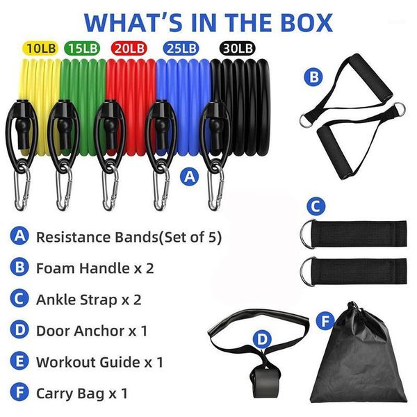 11 pcs/set latex resistance bands training exercise yoga tubes pull rope,rubber expander elastic bands fitness with bag1
11 pcs/set latex resistance bands training exercise yoga tubes pull rope,rubber expander elastic bands fitness with bag1