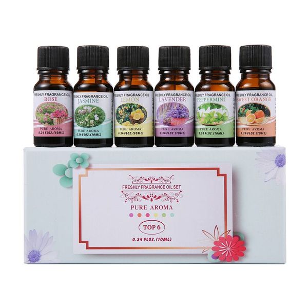 6pcs/set pure relive stress aromatherapy oils kit 10ml fragrance massage essential oil for air humidifier use
6pcs/set pure relive stress aromatherapy oils kit 10ml fragrance massage essential oil for air humidifier use