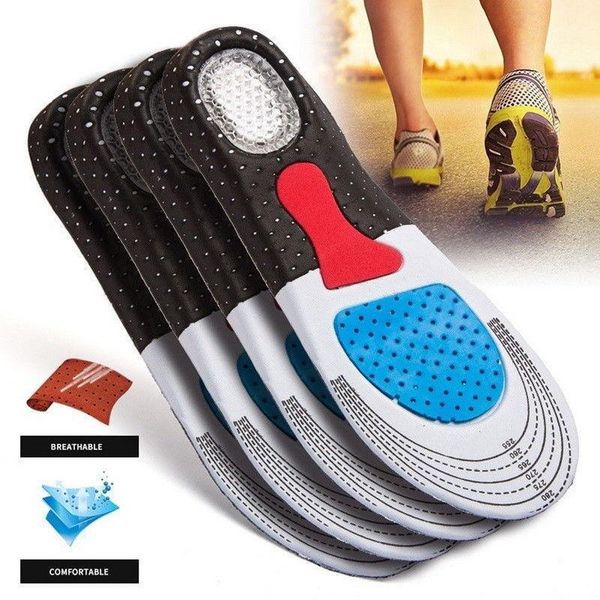 1pair cuttable silicone shoe insoles size men women ortc arch support sport shoe pad soft running insert cushion1, Black
1pair cuttable silicone shoe insoles size men women ortc arch support sport shoe pad soft running insert cushion1, Black
