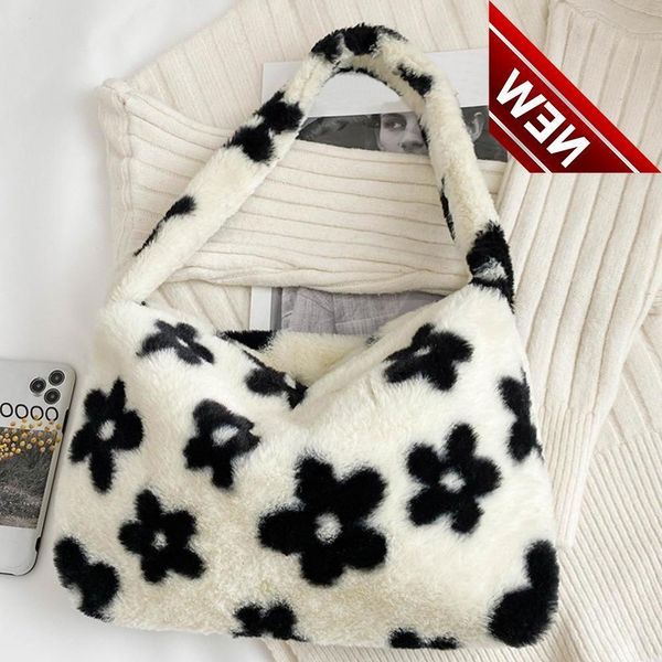 2022 ins fashion women plush flower pattern shoulder elegant female underarm faux fur handbag furry fluffy tote bags
2022 ins fashion women plush flower pattern shoulder elegant female underarm faux fur handbag furry fluffy tote bags