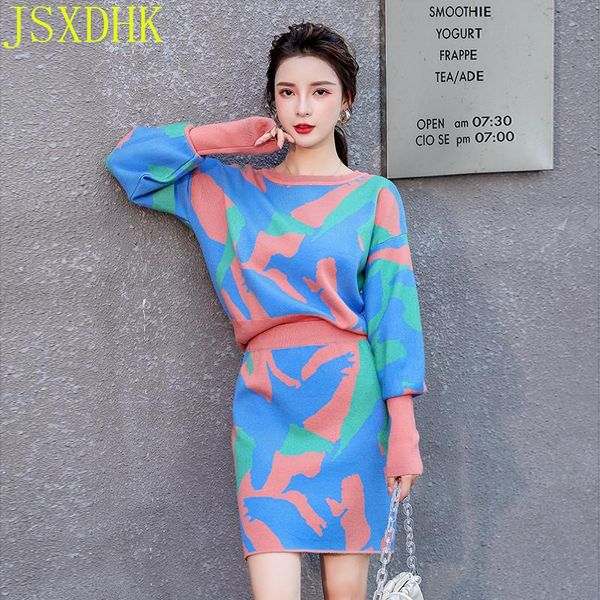 jsxdhk new sweater 2 pieces set women's winter knitted pullover & high waist sheath pencil skirts elegant casual skirt suit, Gray
jsxdhk new sweater 2 pieces set women's winter knitted pullover & high waist sheath pencil skirts elegant casual skirt suit, Gray