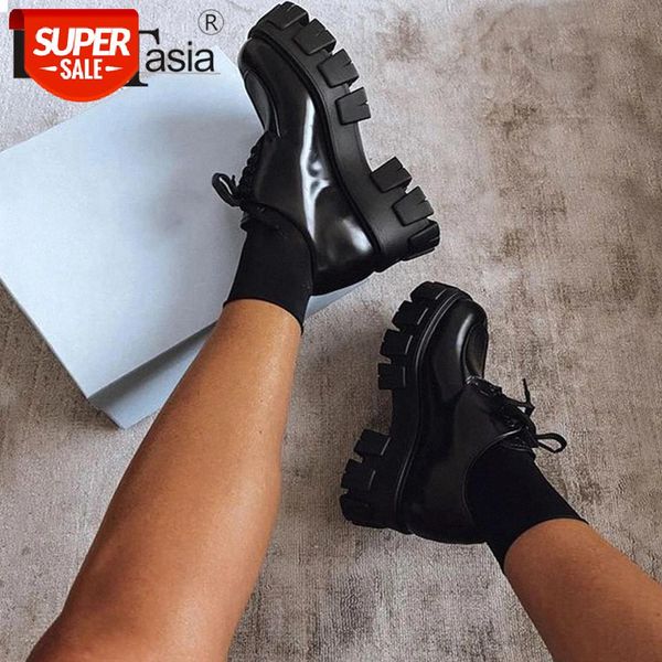 2021 brand new women's patent leather shoelaces flat platform fashion tire sole women shoes spring street style flats woman #f372
2021 brand new women's patent leather shoelaces flat platform fashion tire sole women shoes spring street style flats woman #f372