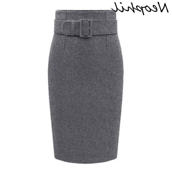 neophil summer gray thick wool midi pencil skirts plus size women casual slim high waist belt office work wear saias s1205 t200324, Black
neophil summer gray thick wool midi pencil skirts plus size women casual slim high waist belt office work wear saias s1205 t200324, Black