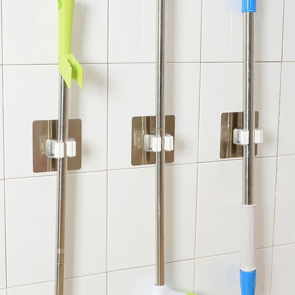 hooks & rails 4pcs bathroom storage rack mop holder self-adhesive broom hook punch-cleaning tools organizer load 5kg (white)
hooks & rails 4pcs bathroom storage rack mop holder self-adhesive broom hook punch-cleaning tools organizer load 5kg (white)