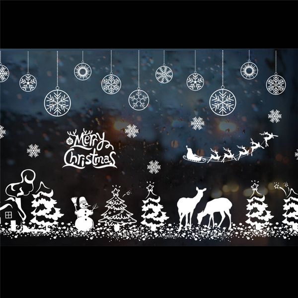 celebrate christmas stickers for store office home decoration white xmas festival theme wall mural art diy window decals y201020
celebrate christmas stickers for store office home decoration white xmas festival theme wall mural art diy window decals y201020