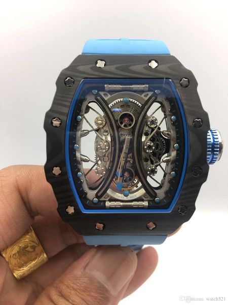 men luxury 43mm automatic mechanical watch, with luminous hollow movement 2019 new automatic mechanical watch, Slivery;brown
men luxury 43mm automatic mechanical watch, with luminous hollow movement 2019 new automatic mechanical watch, Slivery;brown