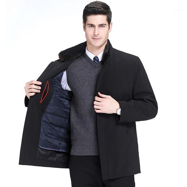 mimi 2020 autumn/winter down jacket middle-aged male thickening coat old dad down jacket detachable inner coat1, Black
mimi 2020 autumn/winter down jacket middle-aged male thickening coat old dad down jacket detachable inner coat1, Black