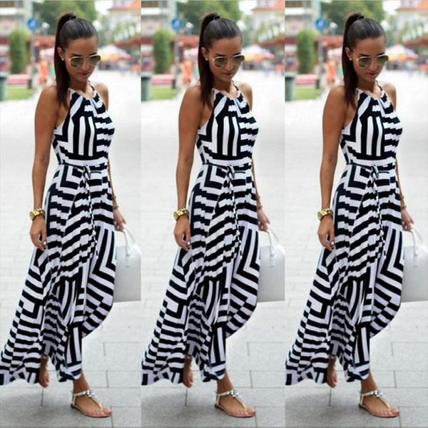 women summer dress boho maxi long evening party dress beach sundress new drop shipping, Black;gray
women summer dress boho maxi long evening party dress beach sundress new drop shipping, Black;gray