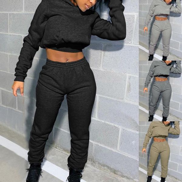 2020 women tracksuit 2 piece set sports suit pullover hoodie ong pants sweatshirt suit female sweatshirt casual sportswear1, Gray
2020 women tracksuit 2 piece set sports suit pullover hoodie ong pants sweatshirt suit female sweatshirt casual sportswear1, Gray