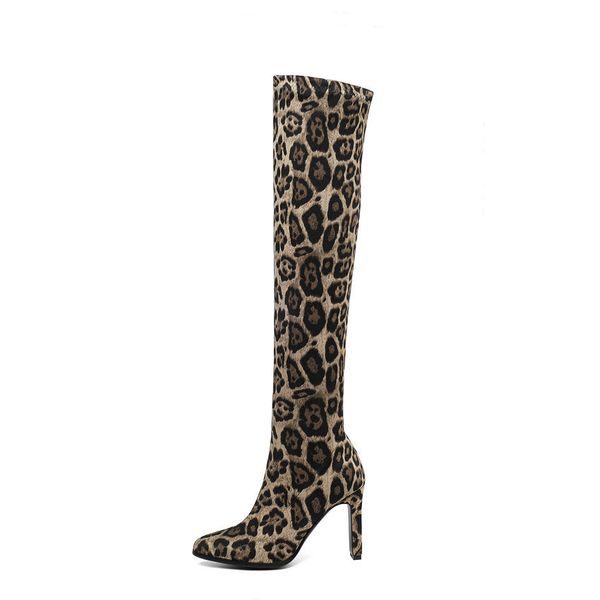 2021 new new square high heel shoes stretch suede women fashion leopard slip on over the knee woman boots size 34-43 q6ig, Black
2021 new new square high heel shoes stretch suede women fashion leopard slip on over the knee woman boots size 34-43 q6ig, Black