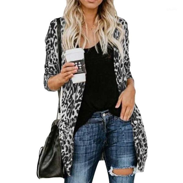fashion womens autumn winter casual long sleeve leopard print fashion coat bllouse long coat new arrival #4f011, Tan;black
fashion womens autumn winter casual long sleeve leopard print fashion coat bllouse long coat new arrival #4f011, Tan;black