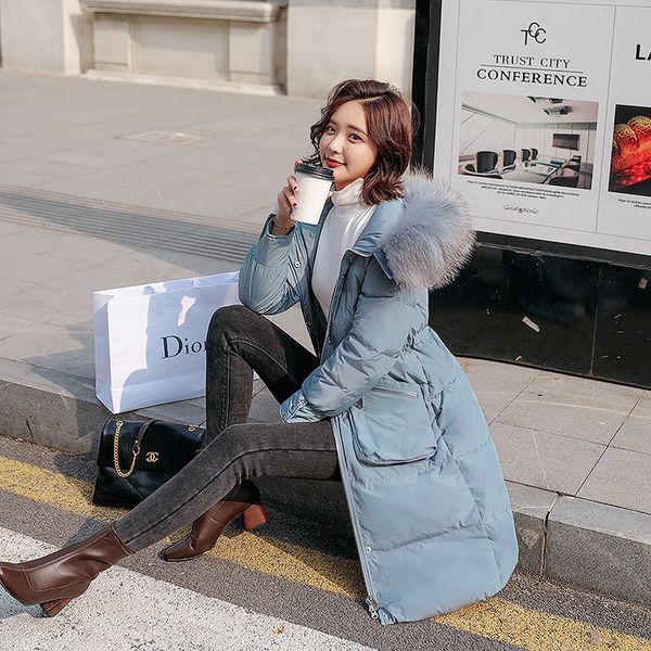 2021 new winter woman with hoodie long coat raccoon skin collar korean duck down jacket calls mujer kj2650 uldm, Black
2021 new winter woman with hoodie long coat raccoon skin collar korean duck down jacket calls mujer kj2650 uldm, Black