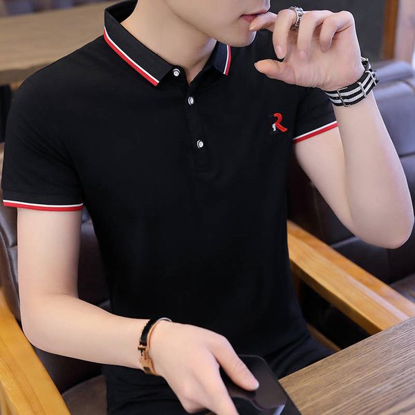 cotton men's short sleeve 2021 fashion new male shirt sports polo jerseys golftennis plus size 5xl camisa polos homme, White;black
cotton men's short sleeve 2021 fashion new male shirt sports polo jerseys golftennis plus size 5xl camisa polos homme, White;black