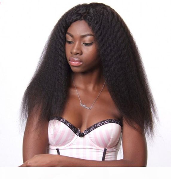 brazilian human hair wigs for black women kinky straight 360 lace front wigs pre plucked natural color, Black;brown
brazilian human hair wigs for black women kinky straight 360 lace front wigs pre plucked natural color, Black;brown