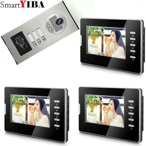 video door phones smartyiba 7inch 2 to 12 units building home security intercom system apartment household lcd visual doorphone+rfid camera1
video door phones smartyiba 7inch 2 to 12 units building home security intercom system apartment household lcd visual doorphone+rfid camera1