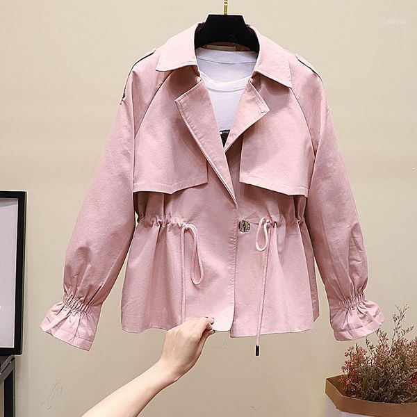 women short trench 2020 new spring autumn casual trench coat with sashes double breasted vintage outerwear windbreaker xa601, Tan;black
women short trench 2020 new spring autumn casual trench coat with sashes double breasted vintage outerwear windbreaker xa601, Tan;black