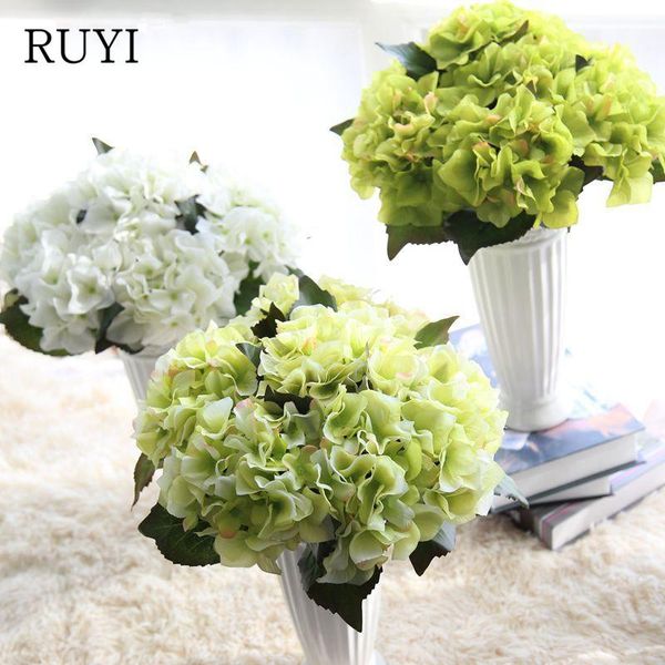 decorative flowers & wreaths 3pcs arrival single hydrangea simulation flower artificiais artificial silk home decoration weddin
decorative flowers & wreaths 3pcs arrival single hydrangea simulation flower artificiais artificial silk home decoration weddin