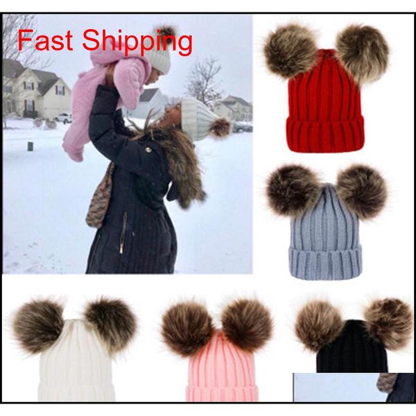 knitting warm hats winter beanie hats mom and baby family matching outfits newborn baby double fur ball pop crochet hats ljjz832 23glw
knitting warm hats winter beanie hats mom and baby family matching outfits newborn baby double fur ball pop crochet hats ljjz832 23glw