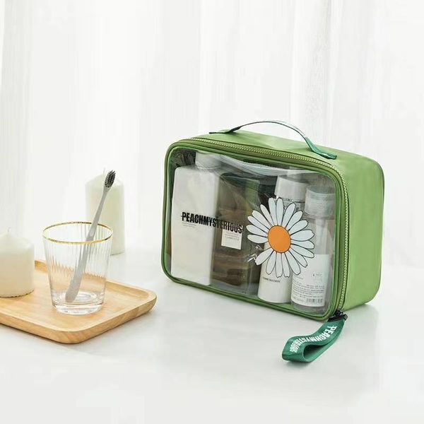 new daisy flower travel makeup bags large pvc clear cosmetic bag handbag toiletry bags make up organizer beauty box makeup case1
new daisy flower travel makeup bags large pvc clear cosmetic bag handbag toiletry bags make up organizer beauty box makeup case1