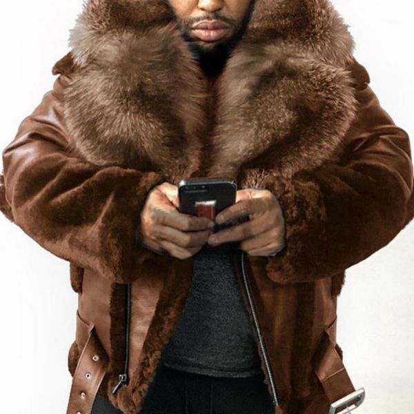 autumn and winter men's fur jacket hooded leather jacket men's winter fashion fur lapel belt casual solid color long sleeves1, Black
autumn and winter men's fur jacket hooded leather jacket men's winter fashion fur lapel belt casual solid color long sleeves1, Black