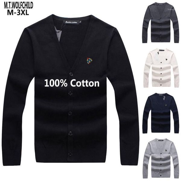 new men's v-neck cardigan long sleeve sweaters 100% cotton casual knitted mens sweaters fashion mens outerwear1, White;black
new men's v-neck cardigan long sleeve sweaters 100% cotton casual knitted mens sweaters fashion mens outerwear1, White;black