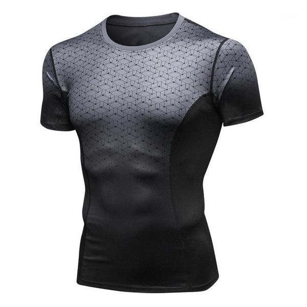 running jerseys men's printing gradient quick dry rashgard male gym bottoming round collar t-shirt men fitness training shirt1, Black;blue
running jerseys men's printing gradient quick dry rashgard male gym bottoming round collar t-shirt men fitness training shirt1, Black;blue