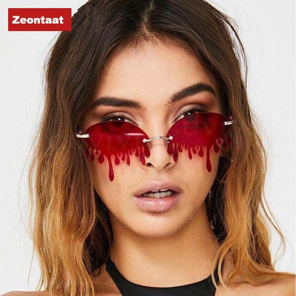 sunglasses fashion rimless women vintage unique tears shape steampunk female gafas shades uv400 oculos feminino, White;black
sunglasses fashion rimless women vintage unique tears shape steampunk female gafas shades uv400 oculos feminino, White;black