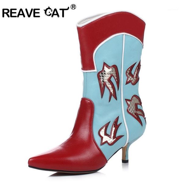 reave cat new design large size 33-46 new ethnic shoes super thin high heels women embroider pointed toe woman boots a12461, Black
reave cat new design large size 33-46 new ethnic shoes super thin high heels women embroider pointed toe woman boots a12461, Black