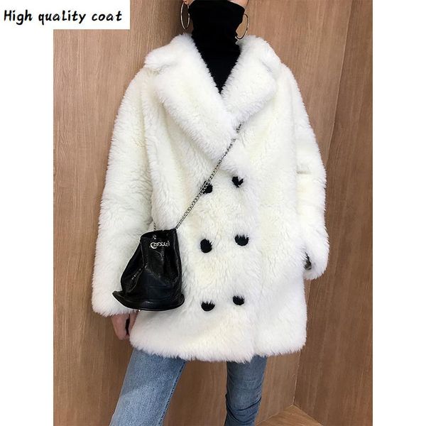 sheep real coat female long shearing jacket women winter clothes 2021 korean vintage 100% wool coats fur hiver 19916, Black
sheep real coat female long shearing jacket women winter clothes 2021 korean vintage 100% wool coats fur hiver 19916, Black