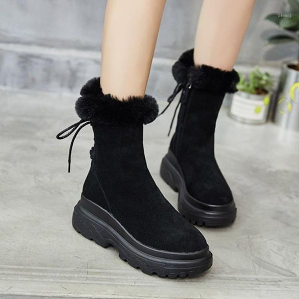 genuine leather snow boots women winter shoes warm plush ladies snow boots 2020 winter women high heels shoes ankle boot1, Black
genuine leather snow boots women winter shoes warm plush ladies snow boots 2020 winter women high heels shoes ankle boot1, Black