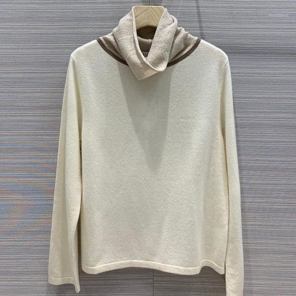 women elegant knit sweater autumn turtleneck long sleeve pullover female fashion cashmere solid sweater1, White;black
women elegant knit sweater autumn turtleneck long sleeve pullover female fashion cashmere solid sweater1, White;black