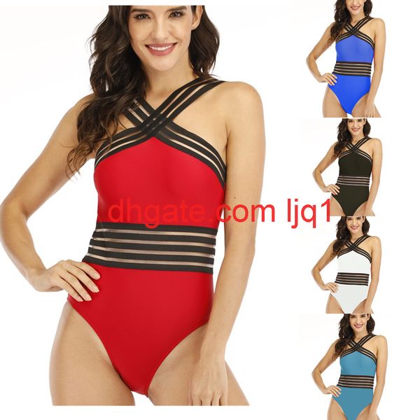 2020 new one piece solid color swimsuit conservative swimsuit, White;black
2020 new one piece solid color swimsuit conservative swimsuit, White;black