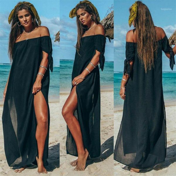 2020 fashion women girl bikini cover up swimwear bathing suit summer beach dress sundress1, White;black
2020 fashion women girl bikini cover up swimwear bathing suit summer beach dress sundress1, White;black
