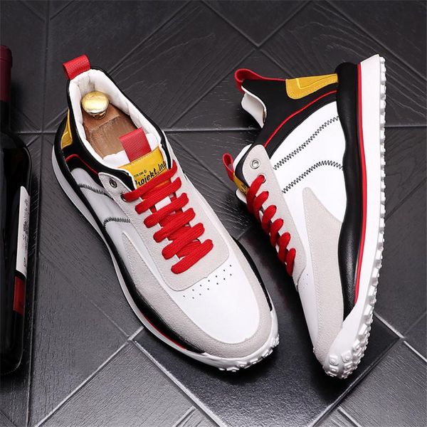 autumn men casual flats skateboard shoes nubuck leather male punk luxury sneakers zapatillas hombre, Black
autumn men casual flats skateboard shoes nubuck leather male punk luxury sneakers zapatillas hombre, Black