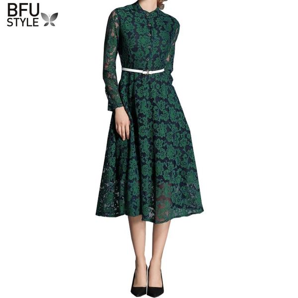 casual dresses 2021 autumn robe tunique belted stand collar hollow out long sleeve flower lace dress single breasted women, Black;gray
casual dresses 2021 autumn robe tunique belted stand collar hollow out long sleeve flower lace dress single breasted women, Black;gray