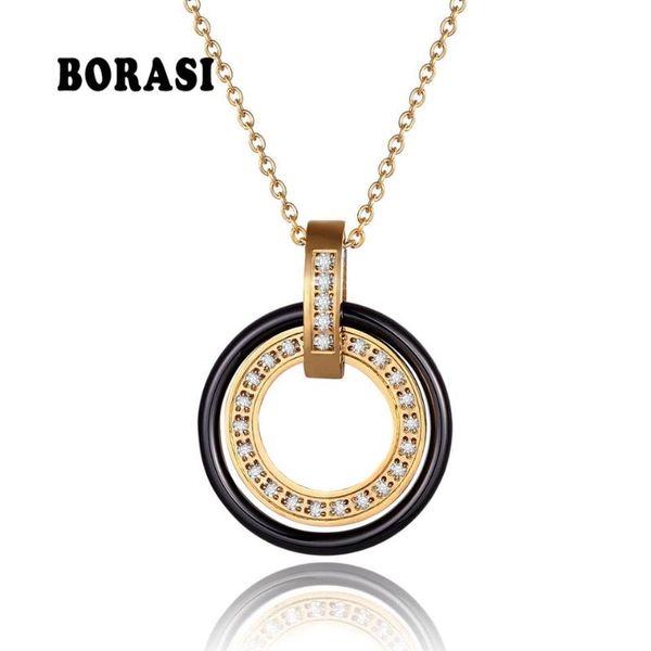 pendant necklaces fashion jewelry simple black ceramic circle crystal with women's stainless steel circles necklace & pendants, Silver
pendant necklaces fashion jewelry simple black ceramic circle crystal with women's stainless steel circles necklace & pendants, Silver