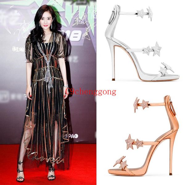 new fashion luxury designer women bridal wedding high heels sandals pointed toe rose gold rhinestone prom party high heels, Black
new fashion luxury designer women bridal wedding high heels sandals pointed toe rose gold rhinestone prom party high heels, Black