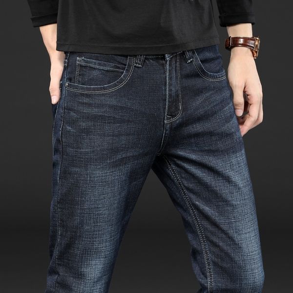 yhvur 2020 осени и jeanstrousers и jeanspants корейских джинсы модной тонкие джинсы мужских прямые эластичной случайных соответствия норм уд, Blue
yhvur 2020 осени и jeanstrousers и jeanspants корейских джинсы модной тонкие джинсы мужских прямые эластичной случайных соответствия норм уд, Blue