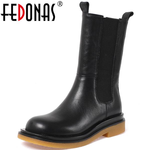 fedonas leather mid-calf boots fashion autumn winter shoes woman genuine leather working party new motorcycle boots heels 1026, Black
fedonas leather mid-calf boots fashion autumn winter shoes woman genuine leather working party new motorcycle boots heels 1026, Black