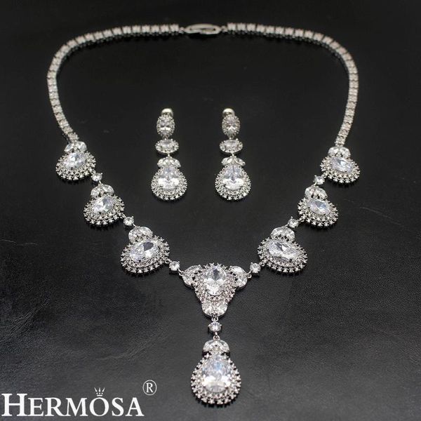 hermosa shiny women jewelry set silver color choker necklace earrings sets wedding jewellry set party beauty
hermosa shiny women jewelry set silver color choker necklace earrings sets wedding jewellry set party beauty