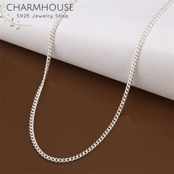925 sterling silver necklaces for men women 16/18/20/22/24 inch 2mm chain necklace collier choker fashion jewelry wholesale
925 sterling silver necklaces for men women 16/18/20/22/24 inch 2mm chain necklace collier choker fashion jewelry wholesale