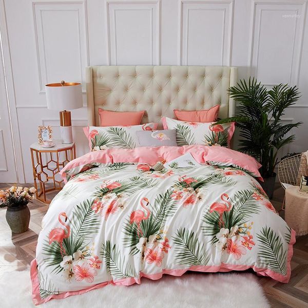 bedding sets product printed plants 4 pcs set egyptian cotton bedclothes pink gray bed linens duvet cover sheet/fit sheet1
bedding sets product printed plants 4 pcs set egyptian cotton bedclothes pink gray bed linens duvet cover sheet/fit sheet1