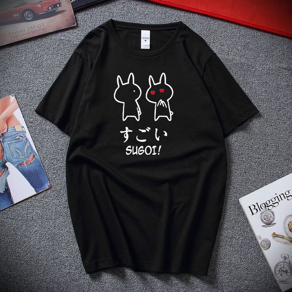 sugoi rabbit майка симпатичные аниме японии оригинальный дизайн tee tops черный короткие sleeved kawaii tshirt eu размер спортивной капюшоно
sugoi rabbit майка симпатичные аниме японии оригинальный дизайн tee tops черный короткие sleeved kawaii tshirt eu размер спортивной капюшоно