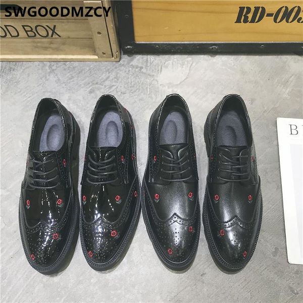brogues elegant shoes for men fashion business shoes men oxford leather wedding erkek ayakkabi sapato social masculino, Black
brogues elegant shoes for men fashion business shoes men oxford leather wedding erkek ayakkabi sapato social masculino, Black